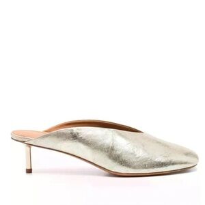 Forte Forte leather gold 50 mm miles heels SOLD OUT new year side 39 8 9 shoes